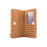 Brown Textured Wallet