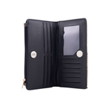Black Textured Wallet