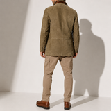 Men’s Winter Coat – Suede Stand Collar Smart Casual Jacket