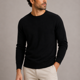 Men’s Crew Neck Fine Knit Sweater