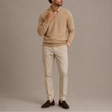 Men’s V-Neck Sweater – Classic Knit Long Sleeve Pullover