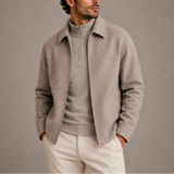Men’s Collared Zip-Up Jacket
