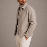 Men’s Collared Zip-Up Jacket