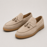 Men’s Tassel Loafers | Slip-On Suede Moccasin Style