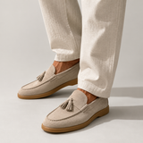 Men’s Tassel Loafers | Slip-On Suede Moccasin Style
