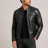 Men’s Vintage Leather Jacket – Timeless Style, Premium Comfort & Everyday Versatility