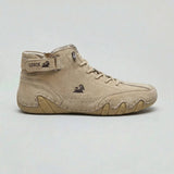 Men's Waterproof Suede High Top Boots | Cushioned Comfort