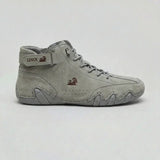 Men's Waterproof Suede High Top Boots | Cushioned Comfort