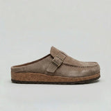 Unisex Clogs | Suede Look with Adjustable Buckle