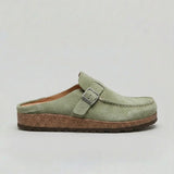 Unisex Clogs | Suede Look with Adjustable Buckle