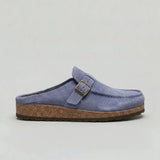 Unisex Clogs | Suede Look with Adjustable Buckle